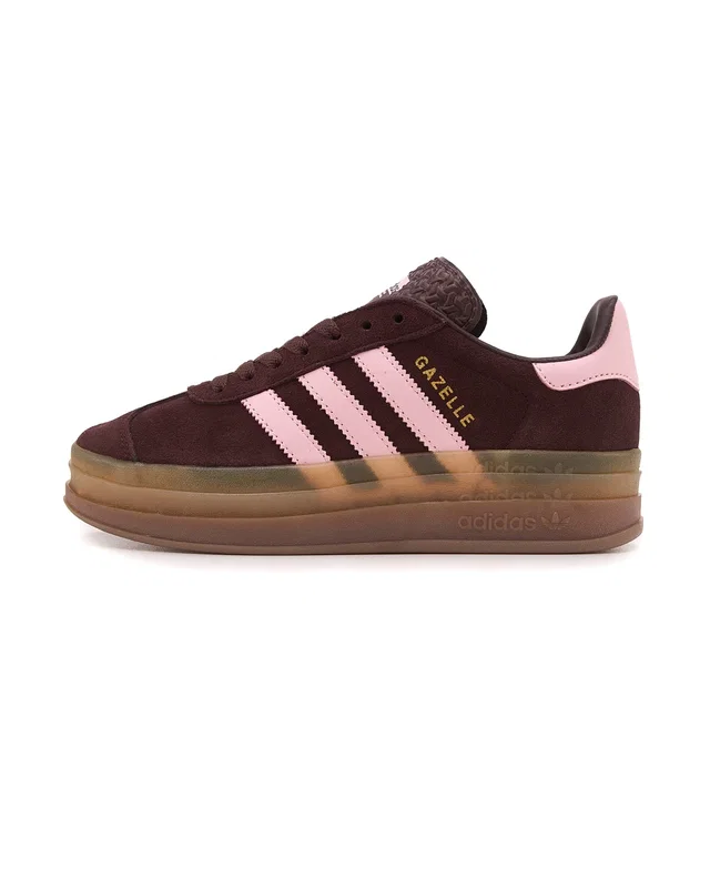 Adidas Gazelle Bold Platform Brown Pink — головне фото товару