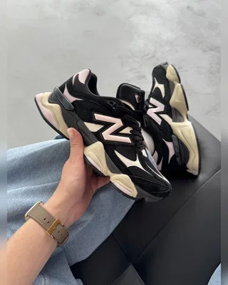 New Balance 9060 Black Pink Logo — головне фото товару