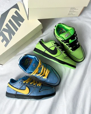 Nike SB Dunk "Powerpuff Girls Buttercup" Box — головне фото товару