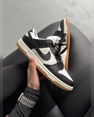 Nike Dunk Low Lx White Black — головне фото товару