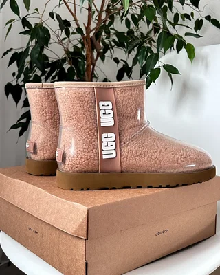 UGG Classic Clear Mini Large LOGO Fleece Lined — головне фото товару