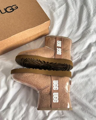 UGG Classic Clear Mini Large LOGO Fleece Lined — головне фото товару