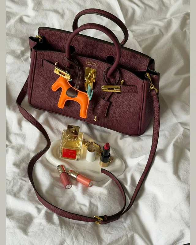 Hermes Hermès Birkin 30 Burgundy/Gold 30 х 20 х 15 — головне фото товару
