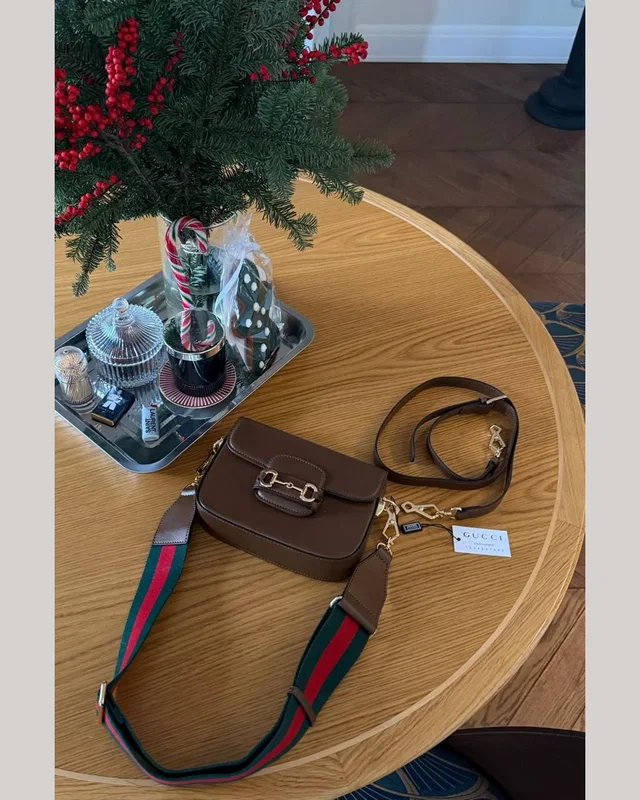 Gucci Horsebit 1955 Mini Bag Total Brown Soft — головне фото товару