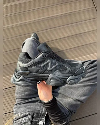 New Balance 9060 black leather — головне фото товару