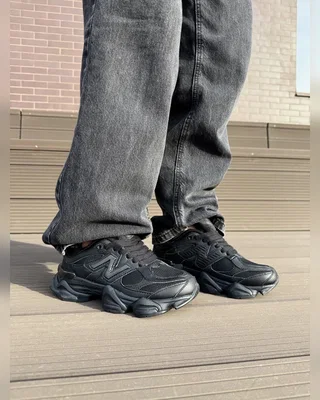 New Balance 9060 black leather — головне фото товару