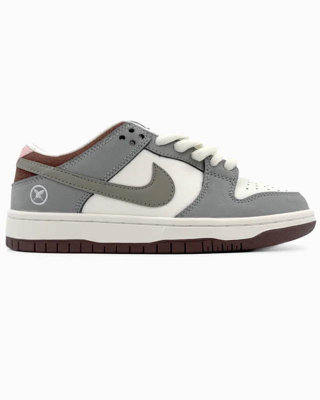 Nike SB Dunk Grey/White/Brown — головне фото товару