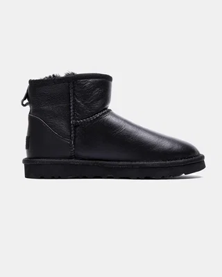 UGG Ultra Mini Black ( шкіра ) — головне фото товару