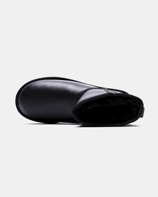 UGG Ultra Mini Black ( шкіра ) — головне фото товару