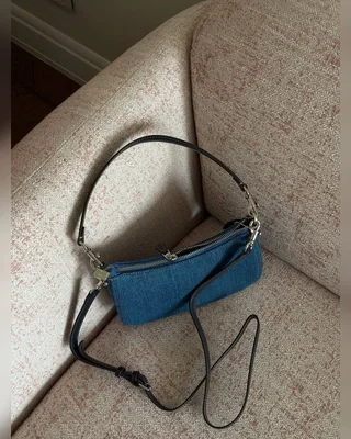 COACH ‎‎‎‎ Coach Teri Shoulder Bag Denim Silver 23 x 12 x 7 — головне фото товару