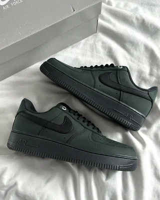Nike Air Force 1 'Black Nubuck' CJ9179-001 — головне фото товару