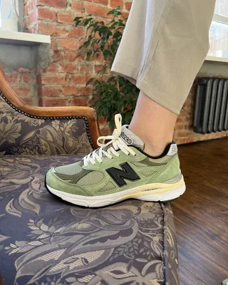 New Balance 990 Black Green — головне фото товару
