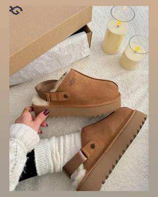 UGG Lanah Clog Chestnut Platform — головне фото товару
