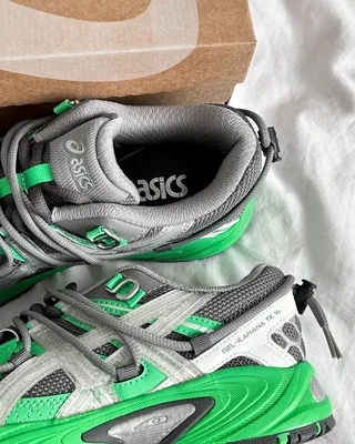 Asics Kahana TR V2 Retro Functional Athleisure Casual Sports Shoe Unisex Gray Green 1203A259-020 — головне фото товару
