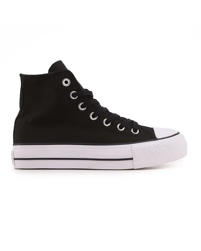 Converse Chuck Taylor All Star Lift High Black White — головне фото товару