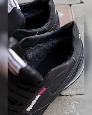 Reebok Classic Fur • Black White • — головне фото товару