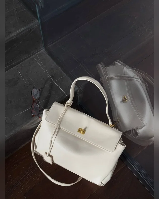 Balenciaga Rodeo Large White/Gold 35 х 26 х 9 — головне фото товару