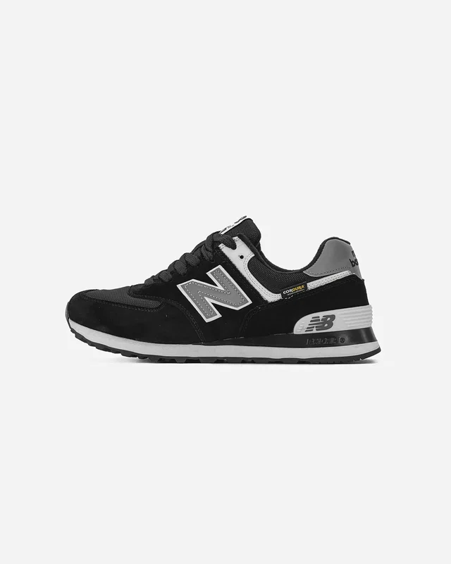 New Balance 574 Reflective Black/White — головне фото товару