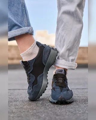 New Balance 327 Dark Blue — головне фото товару