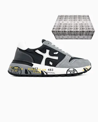 Premiata Mick Grey Black — головне фото товару