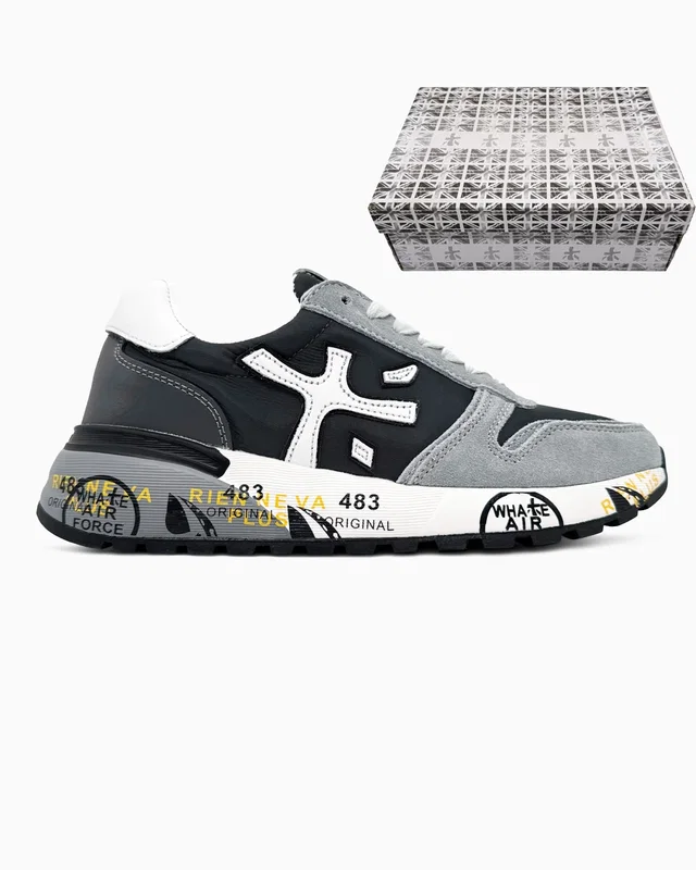 Premiata Mick Grey/Black — головне фото товару
