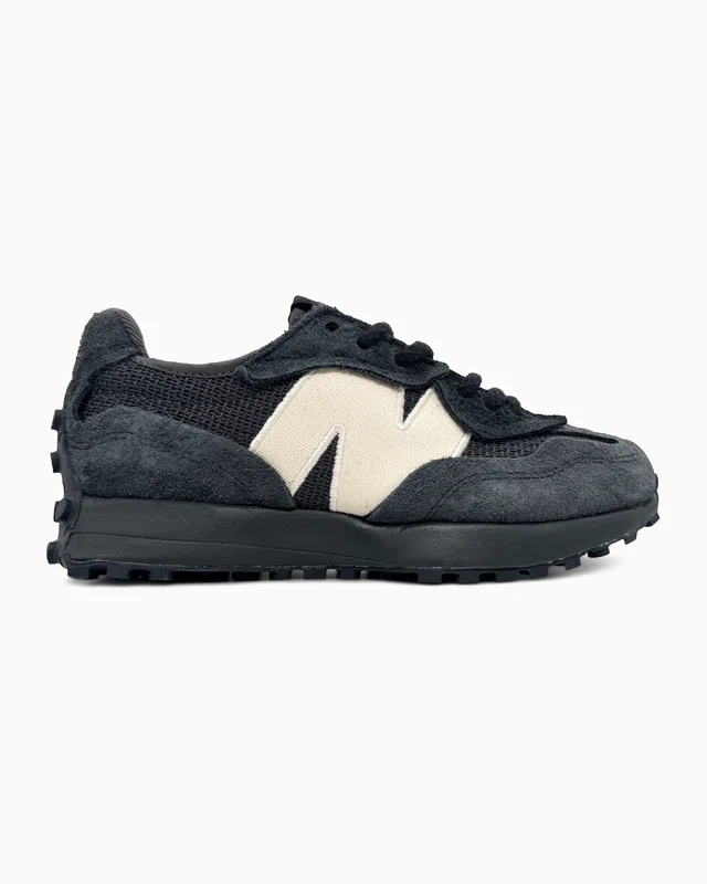 New Balance 327 Black Grey White — головне фото товару