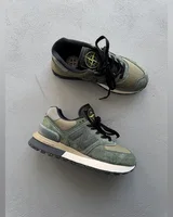 Stone Island New Balance 574 Legacy "Stone Island Dark Green" — головне фото товару