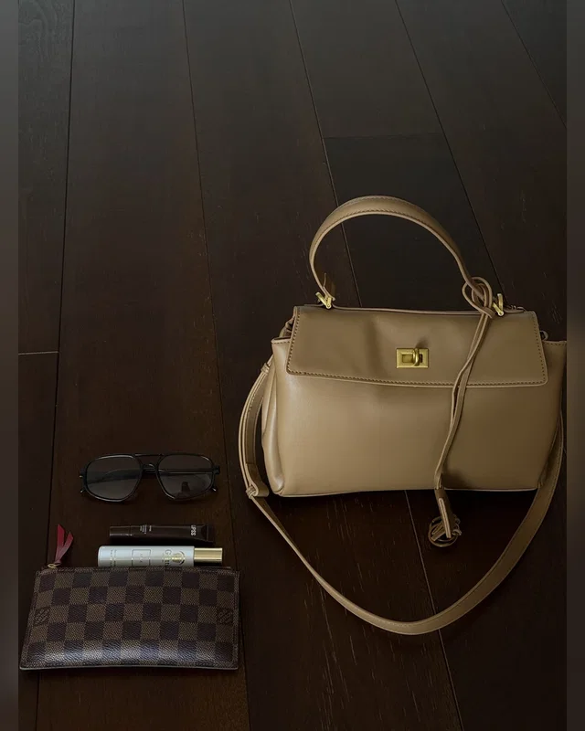 Balenciaga Rodeo Beige/Gold 28 х 21 х 8 — головне фото товару