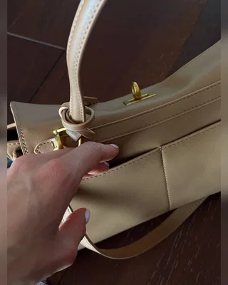 Balenciaga Rodeo Beige Gold 28 х 21 х 8 — головне фото товару