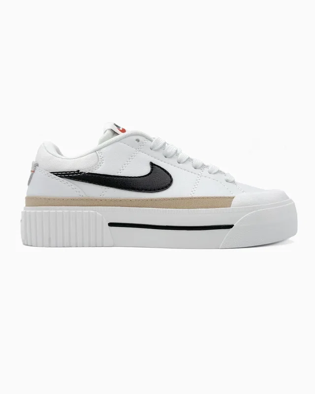 Nike Court Legacy Lift White Black — головне фото товару