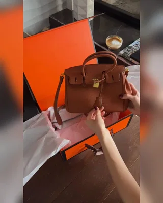 Hermes Hermès Birkin 25 Brown Gold (Магнітна коробка) 25 x 19 x 12 — головне фото товару