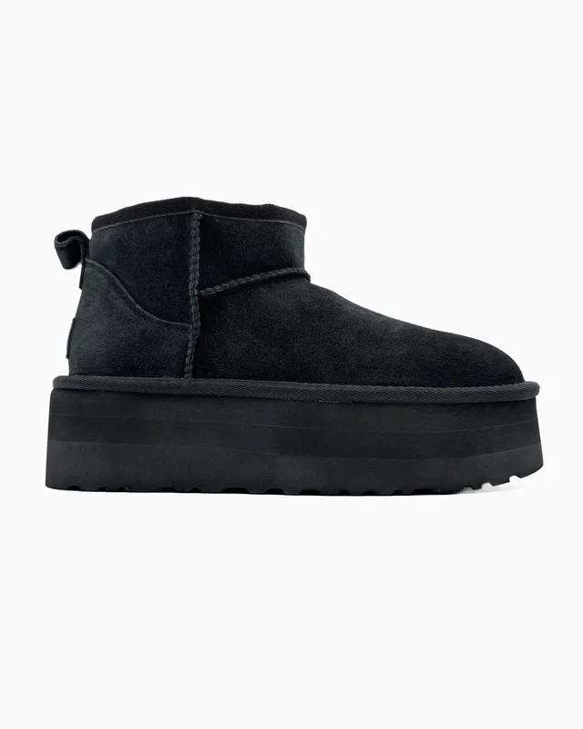 UGG Classic Ultra Mini Platform XL Black — головне фото товару