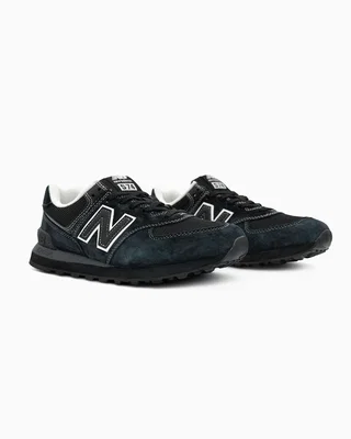 New Balance 574 Classic Black White — головне фото товару