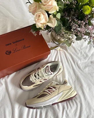 New Balance x Loro Piana 990 v6 'Raw Cashew' U990LP6 — головне фото товару