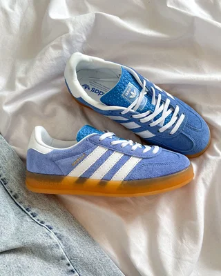 Adidas Wmns Gazelle Indoor 'Blue Fusion Gum' — головне фото товару