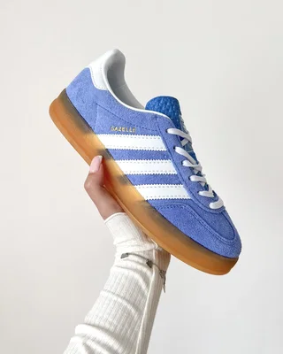Adidas Wmns Gazelle Indoor 'Blue Fusion Gum' — головне фото товару