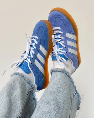 Adidas Wmns Gazelle Indoor 'Blue Fusion Gum' — головне фото товару