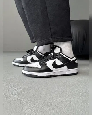 Nike Dunk Low White Black — головне фото товару
