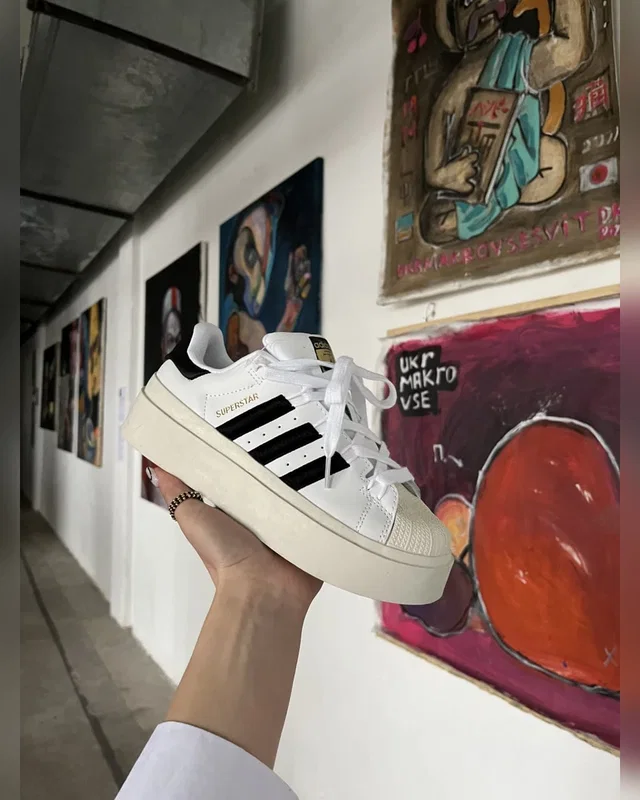 Adidas Superstar Bonega Black/White — головне фото товару