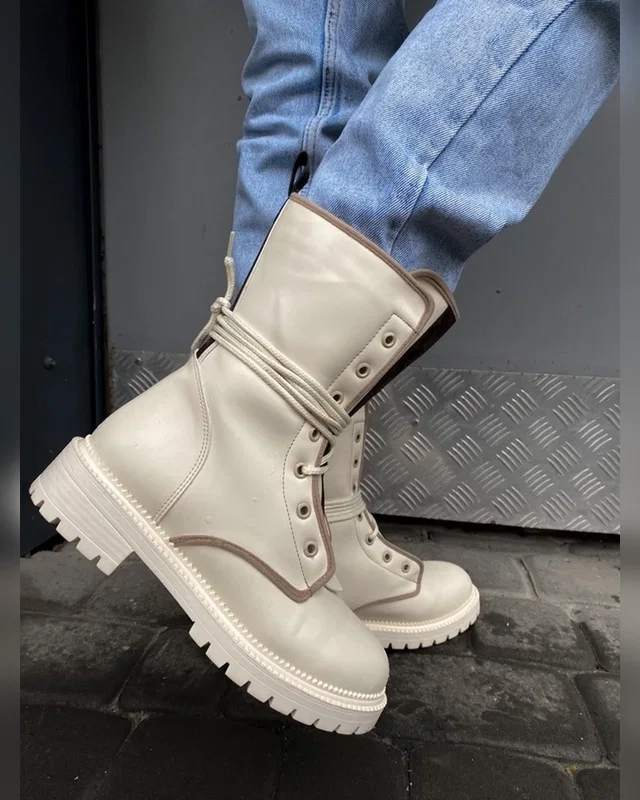 Louis Vuitton LV Boot Cream ( товсте хутро ) — головне фото товару