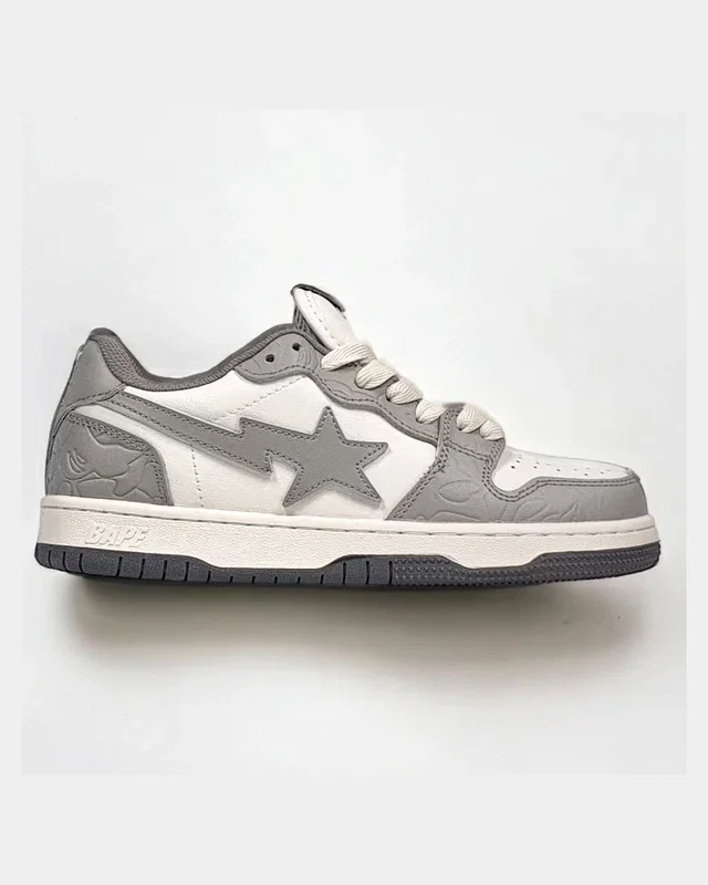 BAPE STA •Grey White• — головне фото товару