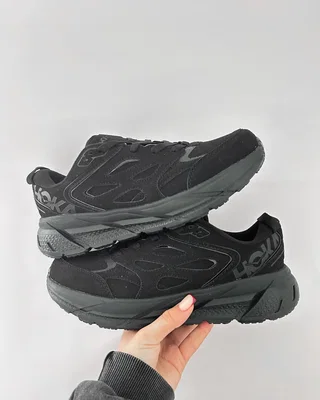 HOKA ONE Clifton L Suede 'Triple Black' 1122571-BBLC — головне фото товару