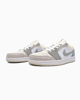 Nike Air Jordan 1 Low Grey White Blue — головне фото товару