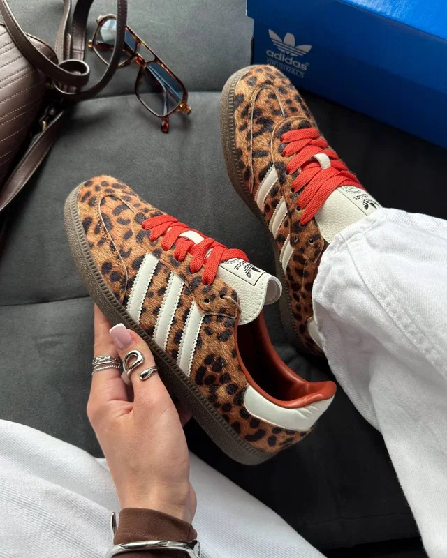 Adidas Samba OG Preloved Red Leopard — головне фото товару