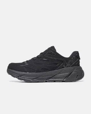 HOKA ONE Clifton L Suede 'Triple Black' 1122571-BBLC — головне фото товару