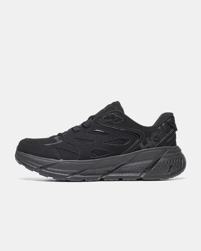 HOKA ONE Clifton L Suede 'Triple Black' 1122571-BBLC — головне фото товару