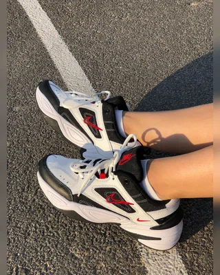 Nike M2K Black White Red — головне фото товару