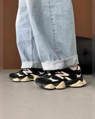 New Balance 9060 Black Pink Logo — головне фото товару