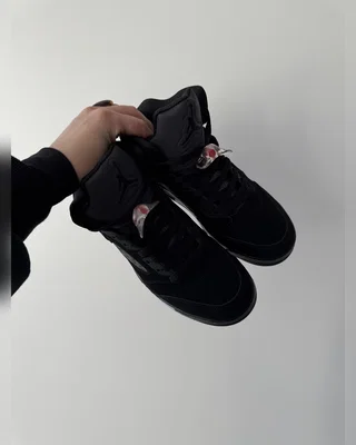 Nike Air Jordan 5 Retro Black Blue — головне фото товару