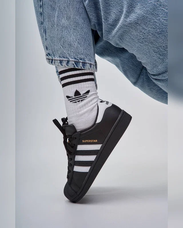 Adidas Superstar Black Premium (Матові) — головне фото товару
